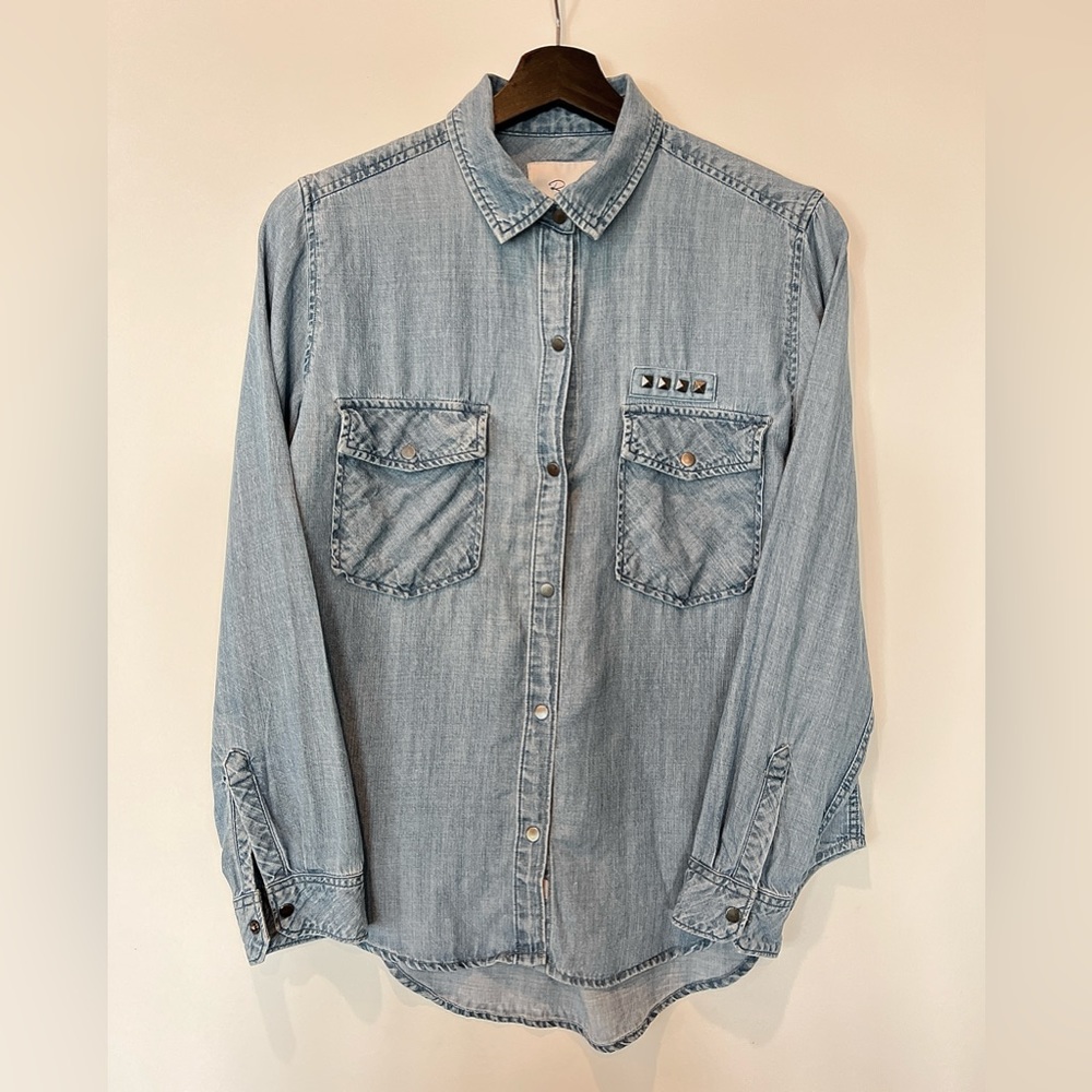Rails - Button down chambray shirt.